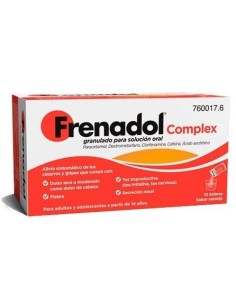 Frenadol Complex 10 Sobres granulado Solucion Oral
