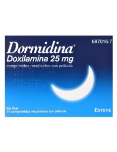 Dormidina 25 mg 14 Comprimidos