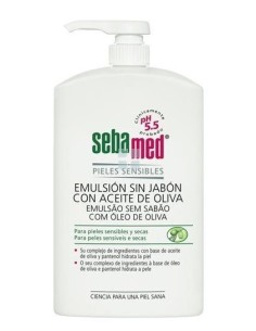 Sebamed Emulsion Sin Jabon con Aceite de Oliva 1000 ml