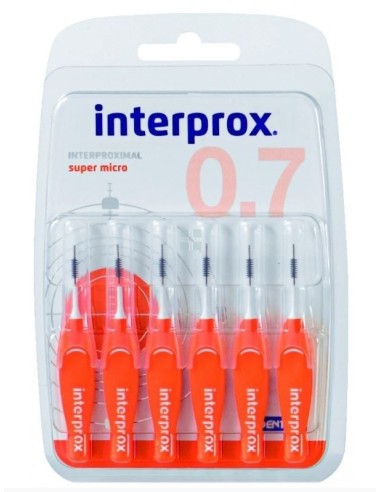 Interprox Cepillo Dental Interproximal Super Micro 6 uds