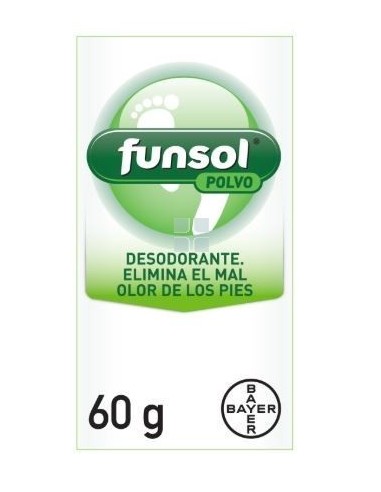 Funsol Desodorante en Polvo Pies 60 G