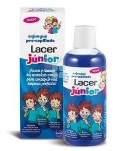Lacer Junior Enjuague Pre-Cepillado 500 ml