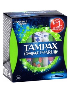 Tampax Compack Pearl Super 16 uds