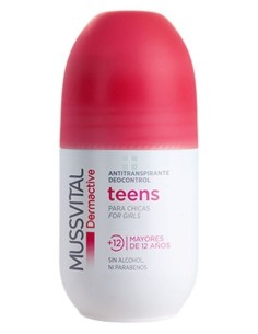 Mussvital Dermactive Deo Teens Chicas Nature Roll-On 75 ml