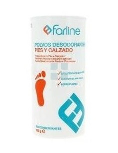 Farline Desodorante Polvo Pies y Calzado 100 G
