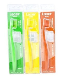 Cepillo Dental Adulto Lacer Mini Medio