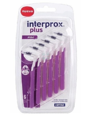 Interprox Cepillo Dental Interproximal Plus Maxi 6 uds