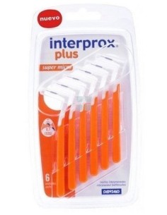 Interprox Plus Cepillo Dental Interproximal Super Micro 6 uds