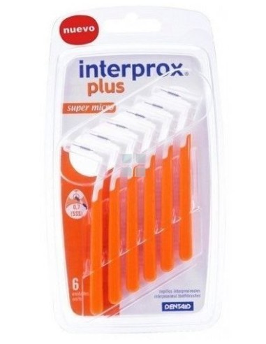Interprox Plus Cepillo Dental Interproximal Super Micro 6 uds