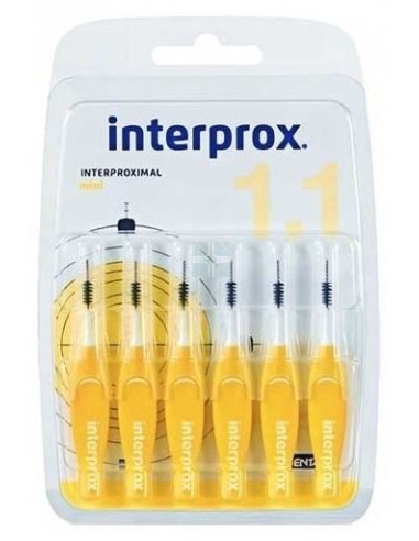 Interprox Cepillo Dental Interproximal Mini 6 uds