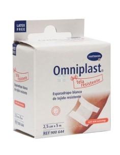 Esparadrapo Omniplast Hipoalergenico Blanco 5 M x 2,5 m