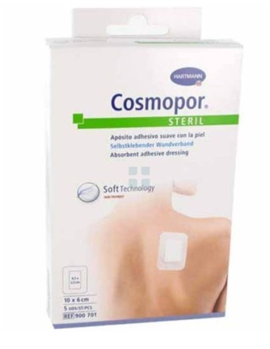 Cosmopor Steril Aposito Esteril 10 x 6 m 5 uds