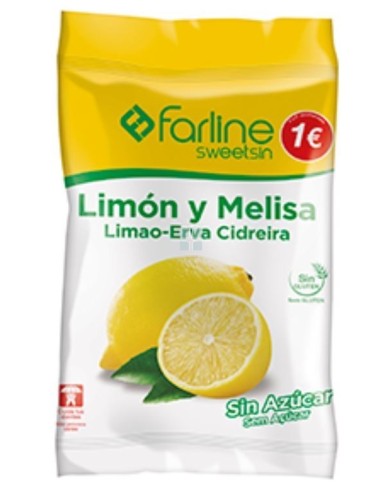 Farline Sweetsin Caramelos Limon Melisa Bolsa 50 G