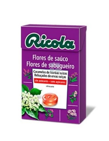 Ricola Caramelos Sin Azucar Flor de Sauco 50 gr