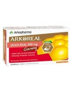Arkopharma Arkoreal Jalea Real con Ginseng 20 Ampollas x 15 ml