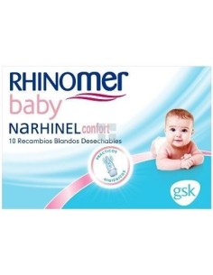 Rhinomer Baby Narhinel Confort 8 Recambios Desechables