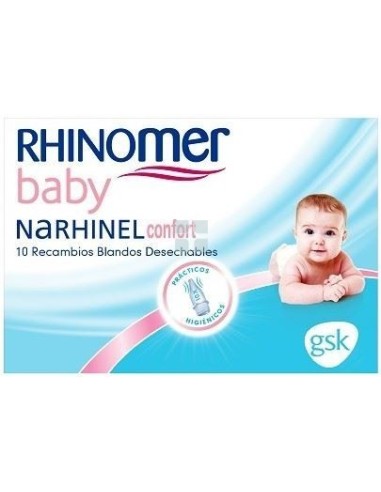 Rhinomer Baby Narhinel Confort 8 Recambios Desechables