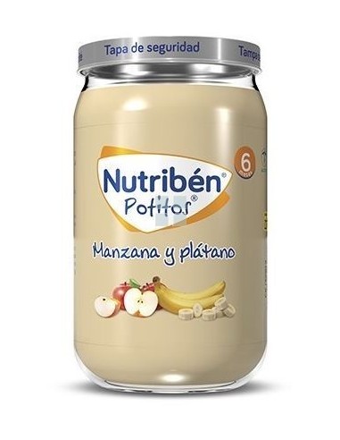 Nutriben Potito Platano y Manzana 235 gr