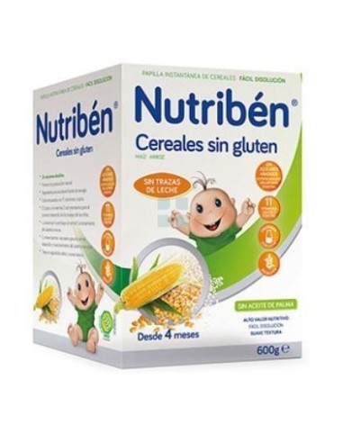 Nutriben Papilla Cereales Sin Gluten 600 gr