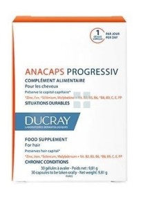 Ducray Anacápsulas Progressiv 30 cápsulas