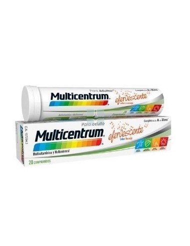 Multicentrum 20 Comprimidos Efervescentes
