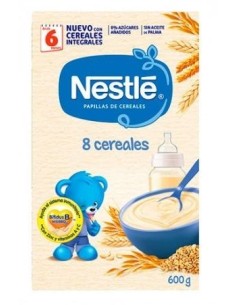 Nestle Papilla 8 Cereales con Bifidus 600 G