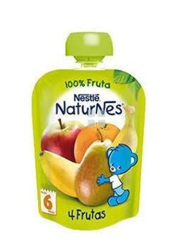 Nestle Naturnes Bolsita 4 Frutas 90 gr