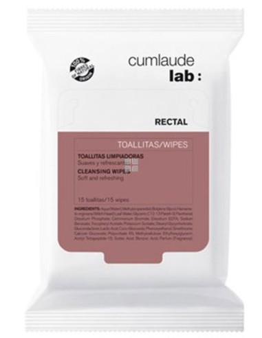 Rilastil Rectal Toallitas Higiene Anal y Perianal 15 ml