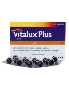 Vitalux Plus 84 cápsulas