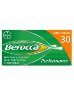 Berocca Performance Naranja 30 Comprimidos Efervescentes
