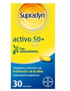 Supradyn Activo 50+ Años 30 Comprimidos