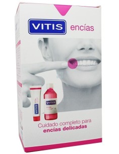 Vitis Pack Encias Pasta Dentifrica 100 ml + Colutorio 500 ml