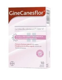 Gine-Canesten Ginecanesflor 10 cápsulas Vaginales