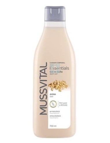 Mussvital Essentials Gel de Baño de Avena 750 ml