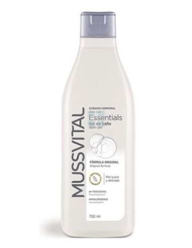 Mussvital Essentials Gel de Baño Original 750 ml
