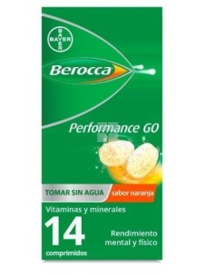 Berocca Performance Go 14 Comprimidos