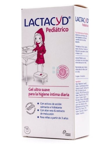 Lactacyd Pediatrico Gel Ultra Suave Higiene Intima Diario 200 ml