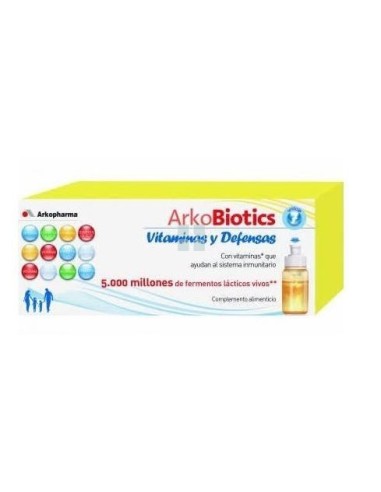 Arkobiotics Vitaminas y Defensas Niños 7 Unidosis