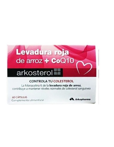 Arkosterol Levadura Roja de Arroz + Coq10 60 cápsulas