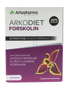 Arkodiet Extracto de Forskolin 30 cápsulas