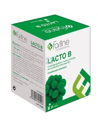 Farline Probioticos Lacto B 20 Sobres