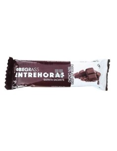 Obegrass Entrehoras Barrita de Chocolate Negro 20 uds Actafarma