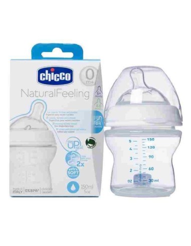 Chicco Biberon Natural Feeling 0 M+ 150 ml Flujo Normal