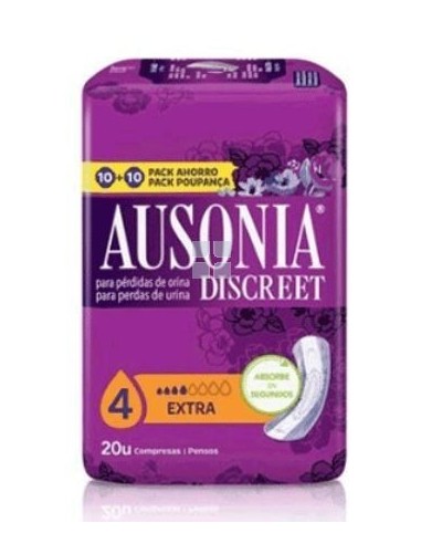 Ausonia Discreet Compresas Extra 20 uds