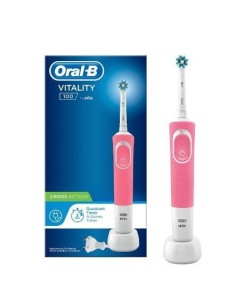 Oral B Vitality Cross Action Cepillo Recargable Rosa