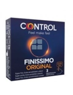 Control Preservativo Finissimo Original 3 uds