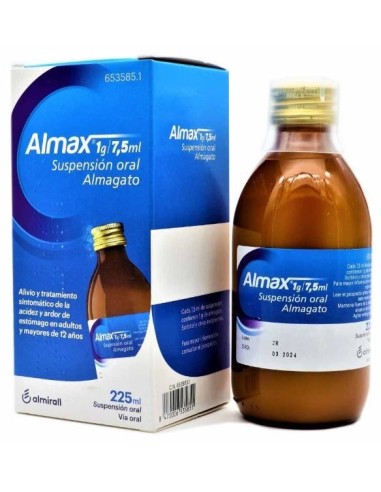 Almax 1 G/7.5 ml Suspension Oral 225 ml