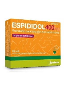 Espididol 400 mg 20 Sobres granulado Solucion Oral Menta
