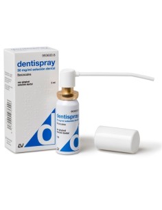 Dentispray 50 mg/ml Aerosol Bucal Solucion 5 ml