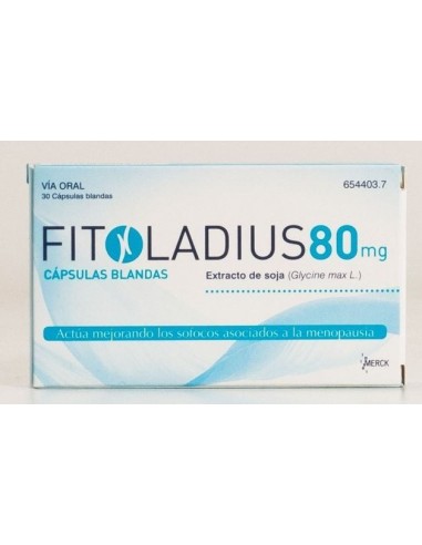 Fitoladius 80 mg 30 cápsulas